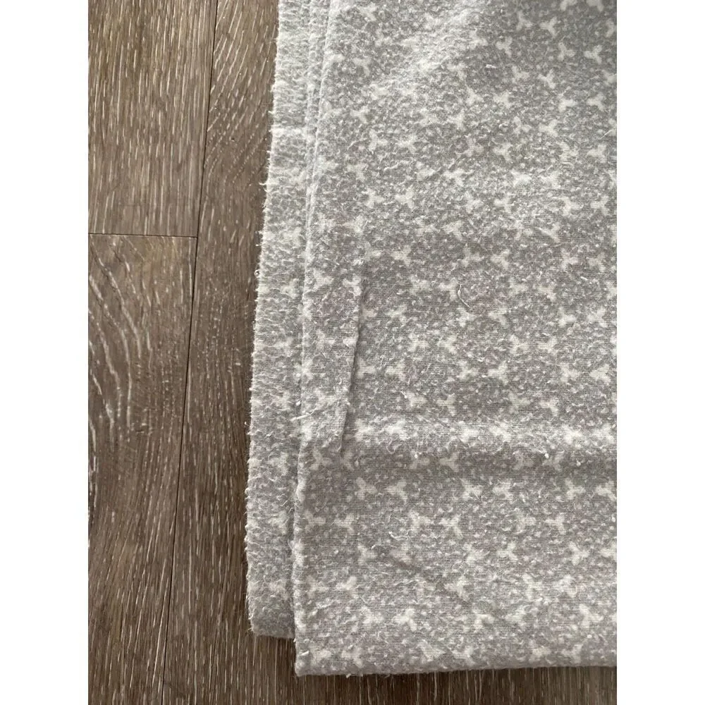 Threshold Flannel Snowflake Twin XL Bed Flat Top Sheet